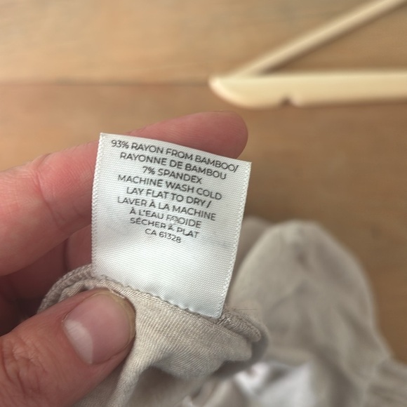 Jax & Lennon Bamboo Peplum Tee - Size Small - Picture 5 of 5